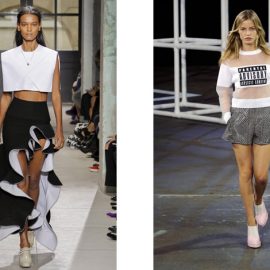 Aπό την κολεξιόν Balenciaga φθινόπωρο/χειμώνας 2014-15 // Από την κολεξιόν Balenciaga Άνοιξη/Καλοκαίρι 2013