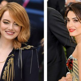 Emma Stone // Amal Clooney