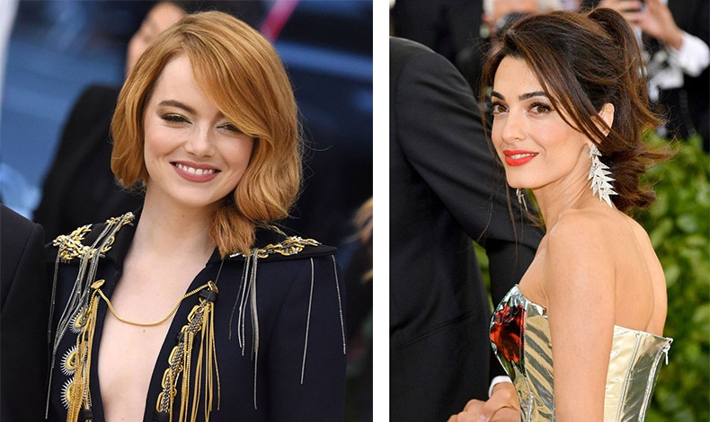 Emma Stone // Amal Clooney