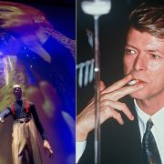 Από την έκθεση "David Bowie is" που έλαβε χώρα το 2013 στο Victoria & Albert Museum του Λονδίνου // Καπνίζοντας...