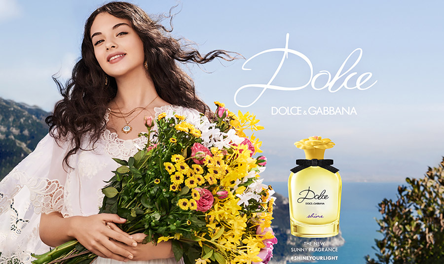 Η καμπάνια του αρώματος Shine Dolce&Gabbana γυρίστηκε στο Αμάλφι της Ιταλίας