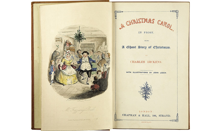 «A Christmas Carol» του Charles Dickens, 1843. Wikimedia Commons