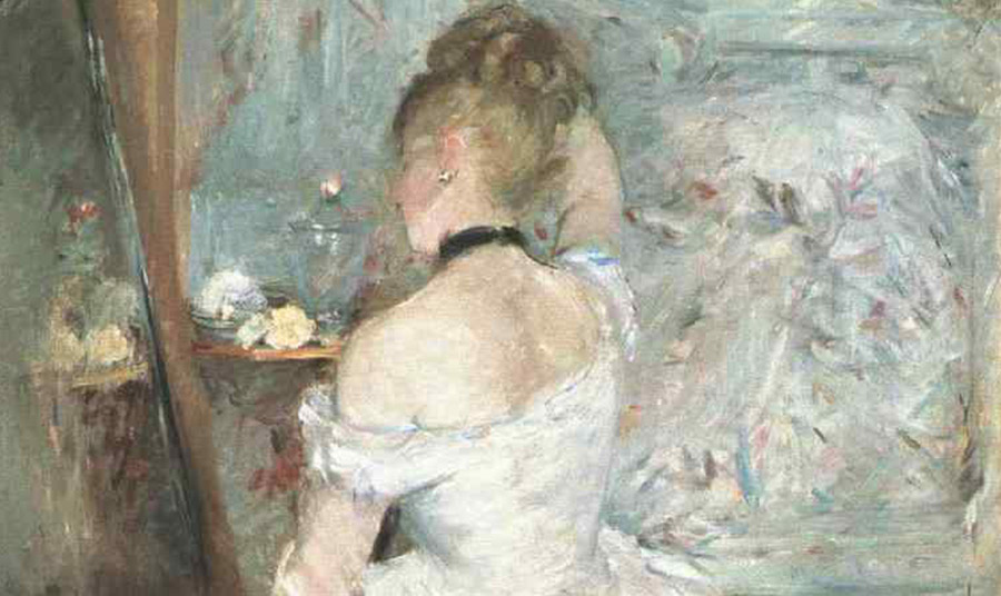 “Lady at her Toilette” της Berthe Morisot, 1875. (Photo: via Wikipedia)