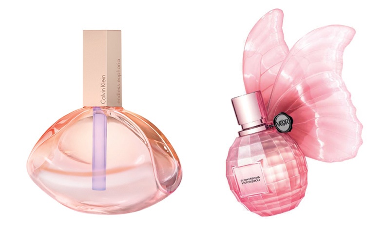 Endless Euphoria, Calvin Klein // La Vieen Rose, Flowerbomb, Victor & Rolf