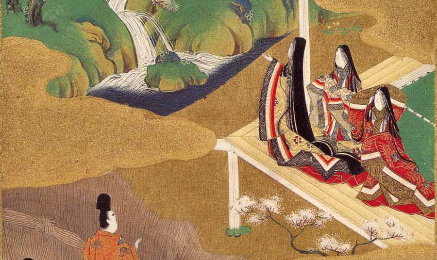 Illustration “The Tale of Genji”, Tosa Mitsuoki (1617–1691)