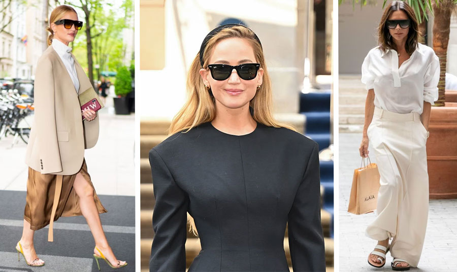 Rosie Huddigton // Jennifer Lawrence // Victoria Beckham