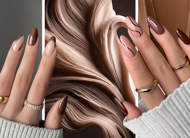 Σύμφωνα με την Pantone, όλες θα έχουμε νύχια «Mocha Mousse» το 2025!