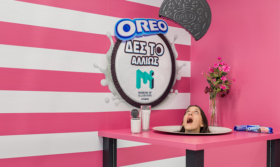 Τα μπισκότα Oreo στο Μουσείο των Ψευδαισθήσεων!