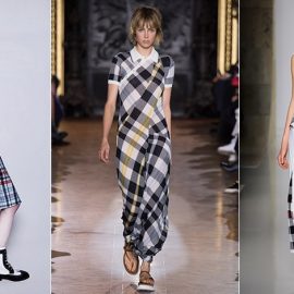 Δημιουργία Thom Browne για τη συλλογή Resort 2016 // Καρό και στην κολεξιόν της Stella McCartney για την άνοιξη/καλοκαίρι 2014 // Από την πασαρέλα Victoria Beckham για την κολεξιόν άνοιξη/καλοκαίρι 2016