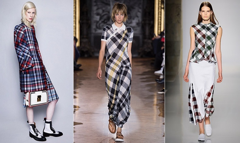 Δημιουργία Thom Browne για τη συλλογή Resort 2016 // Καρό και στην κολεξιόν της Stella McCartney για την άνοιξη/καλοκαίρι 2014 // Από την πασαρέλα Victoria Beckham για την κολεξιόν άνοιξη/καλοκαίρι 2016