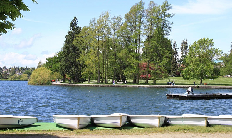 Το Green Lane Park, ένα από τα αναρίθμητα πάρκα του Σιάτλ