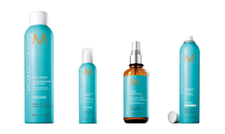 Τα προϊόντα της Moroccanoil που χρησιμοποιήθηκαν για τα χτενίσματα