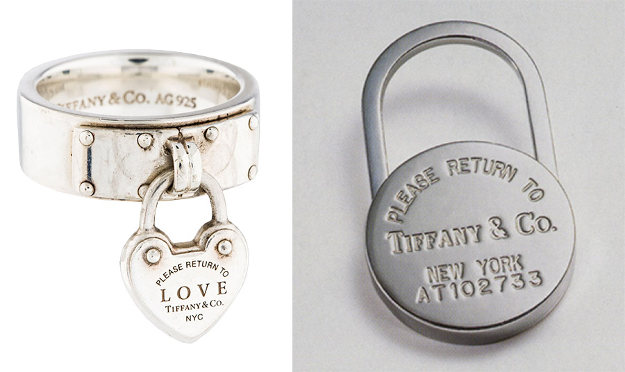 Return to Tiffany key ring, 1999