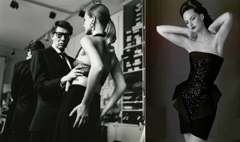 Ο Yves Saint Laurent είχε πει: ?Μια γυναίκα σε μαύρο φόρεμα είναι σαν μια μολυβιά... // Φόρεμα του οίκου YSL από το 1995