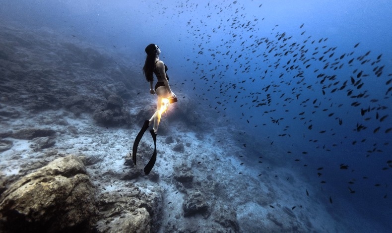 The Underwater Gallery: «Με μία ανάσα»